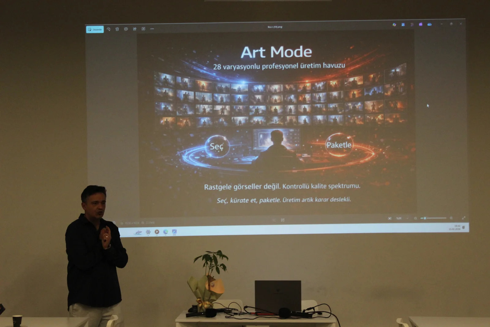 From the FOURI launch · real event photograph